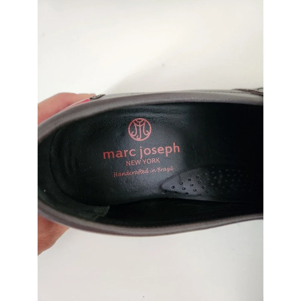 Marc Joseph New York Camden Street Women's Penny Loafers chunky block heel Sz 8